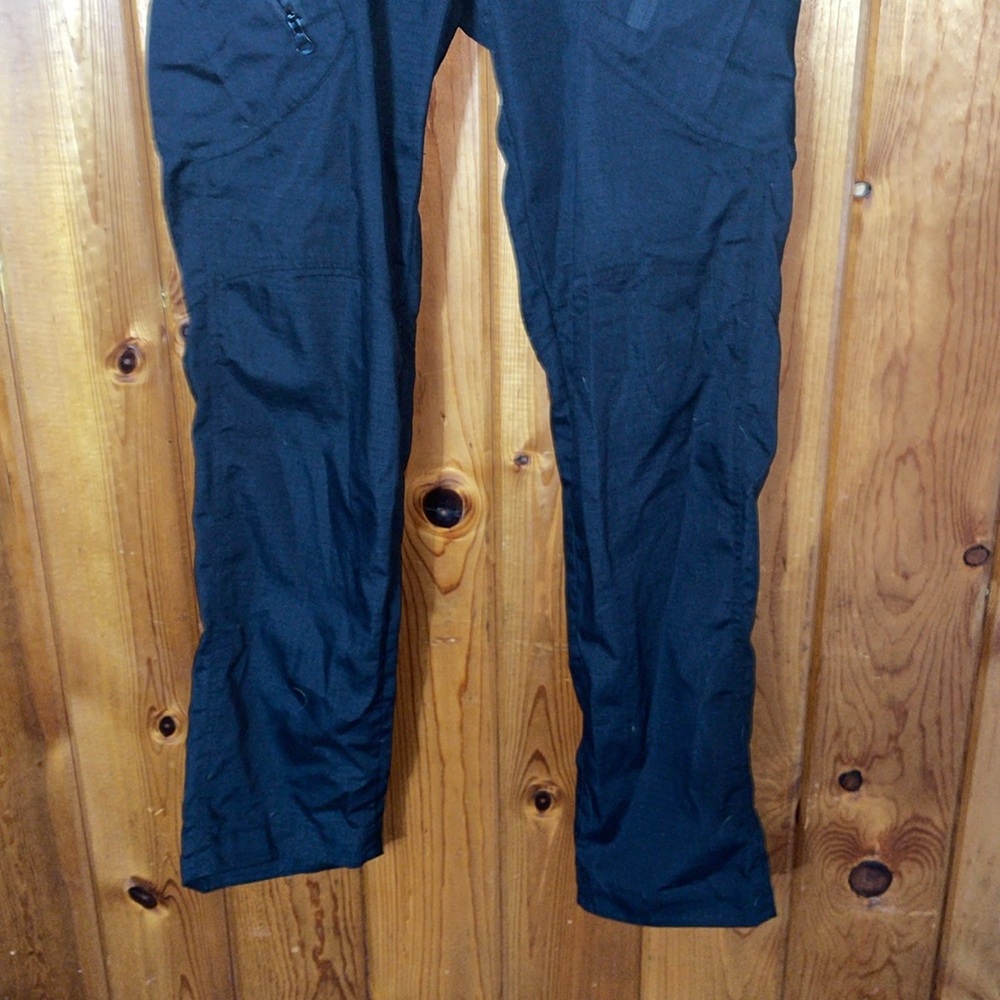 Womens Black Cargo Pants tactical pants size medium blue collar pants - Picture 3 of 6